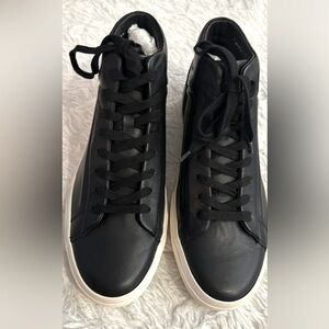 Vince Flynn Black Le 11 m men’s new never worn high top sneaker